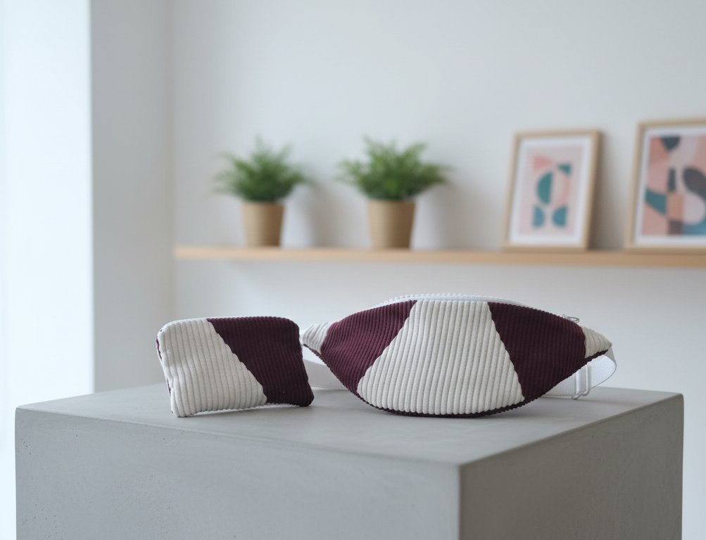 Pack de riñonera y monedero de pana Pack Riñonera + Monedero de Pana - Imagen 1