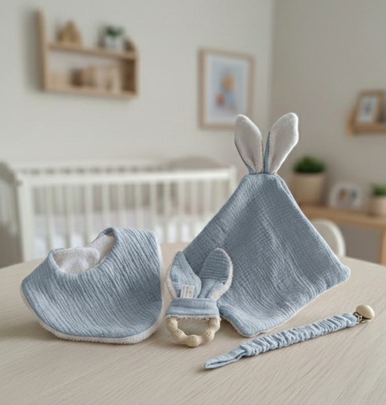 Pack regalo bebe Mar Pack Regalo Bebé – Colección Mar - Imagen 1