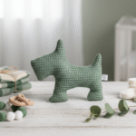 🐶 Peluche de Perrito Verde