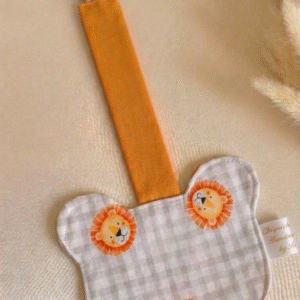 Chupetero con funda de algodon