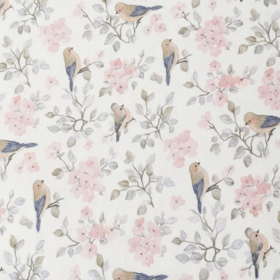 Tela Algodón pajaritos, pajaros