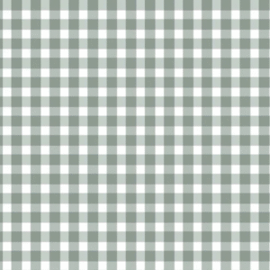 Algodón vichy verde menta