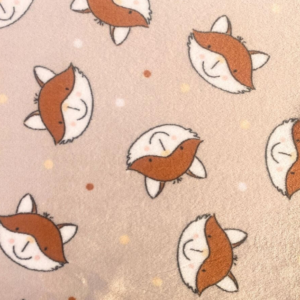 Coralina Estampada - Zorritos del bosque