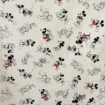 Telas-de-algodon-coralinas-muselinas-y-doble-gasas, Mickey, Disney, harry potter, Peppa pig, doraemon,